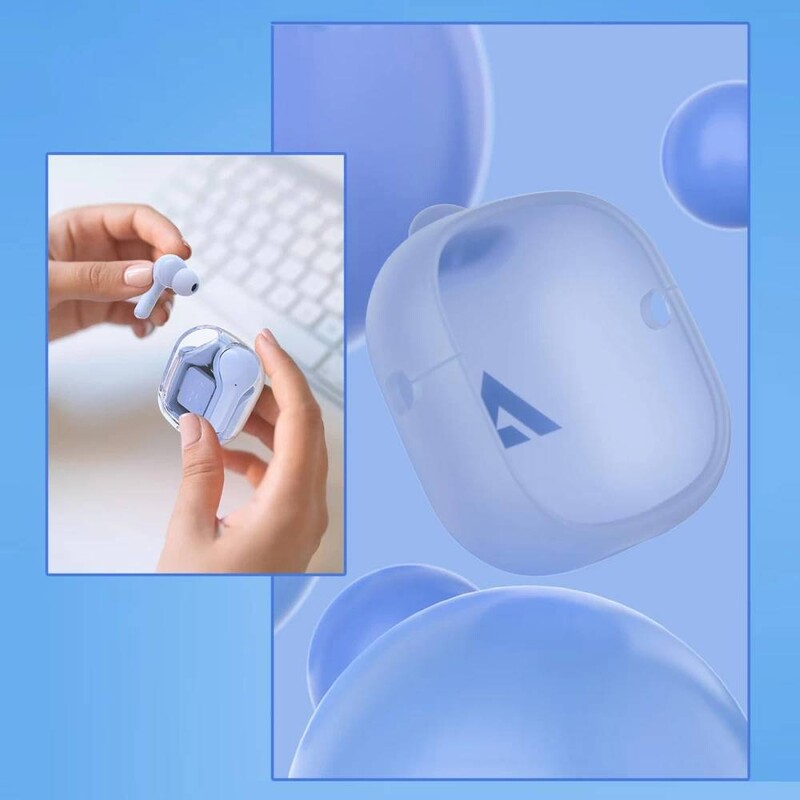 Bluetooth-гарнитура Acefast T6 Ice Blue (6974316281559)