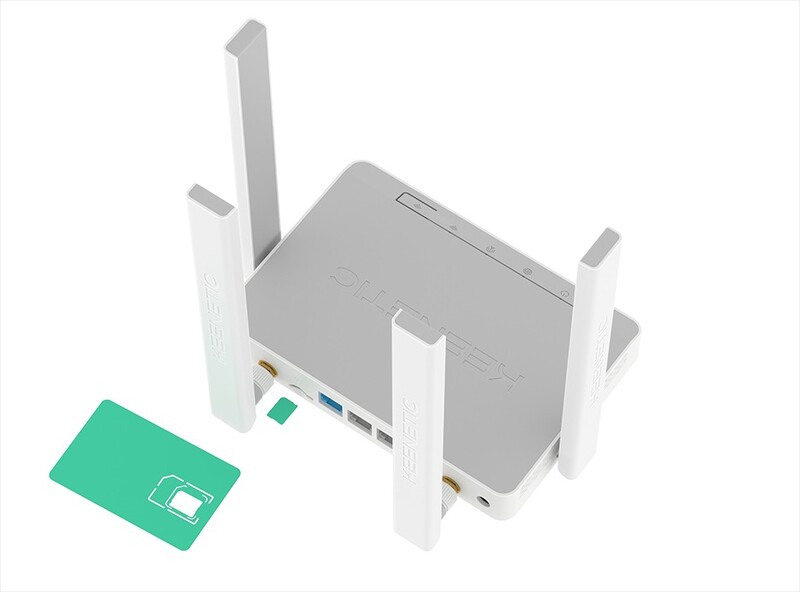 Бездротовий маршрутизатор Keenetic Explorer 4G (KN-4910)
