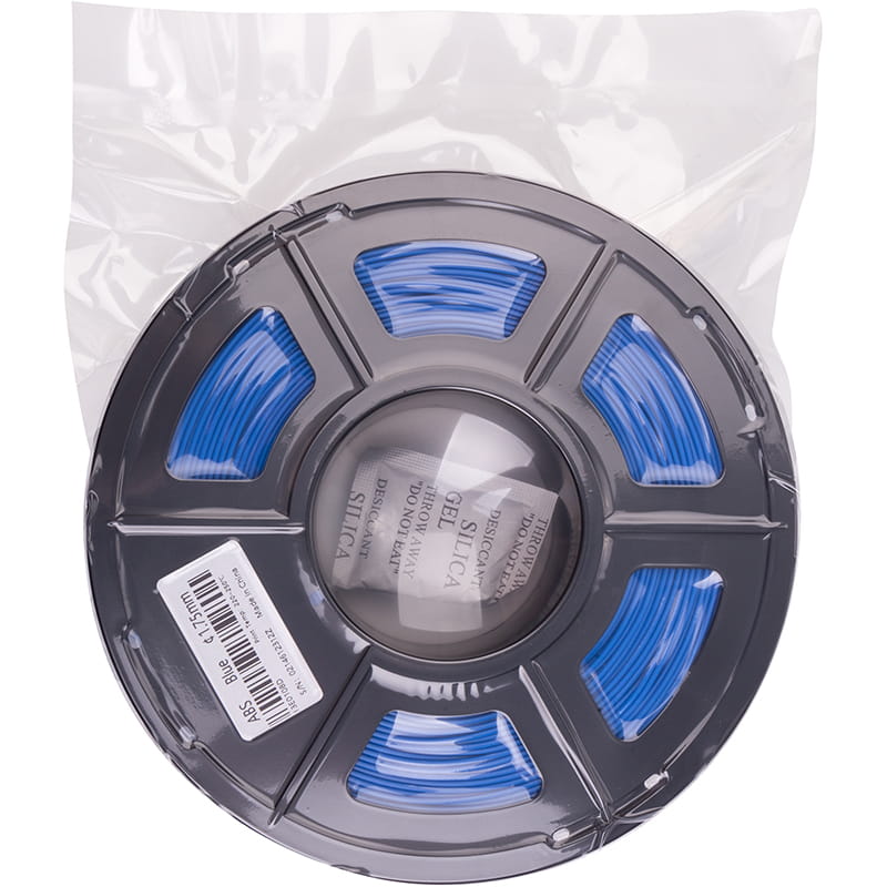 ABS-пластик PowerPlant Filament для 3D-принтера 1.75 мм 1 кг, синій (PT812868)