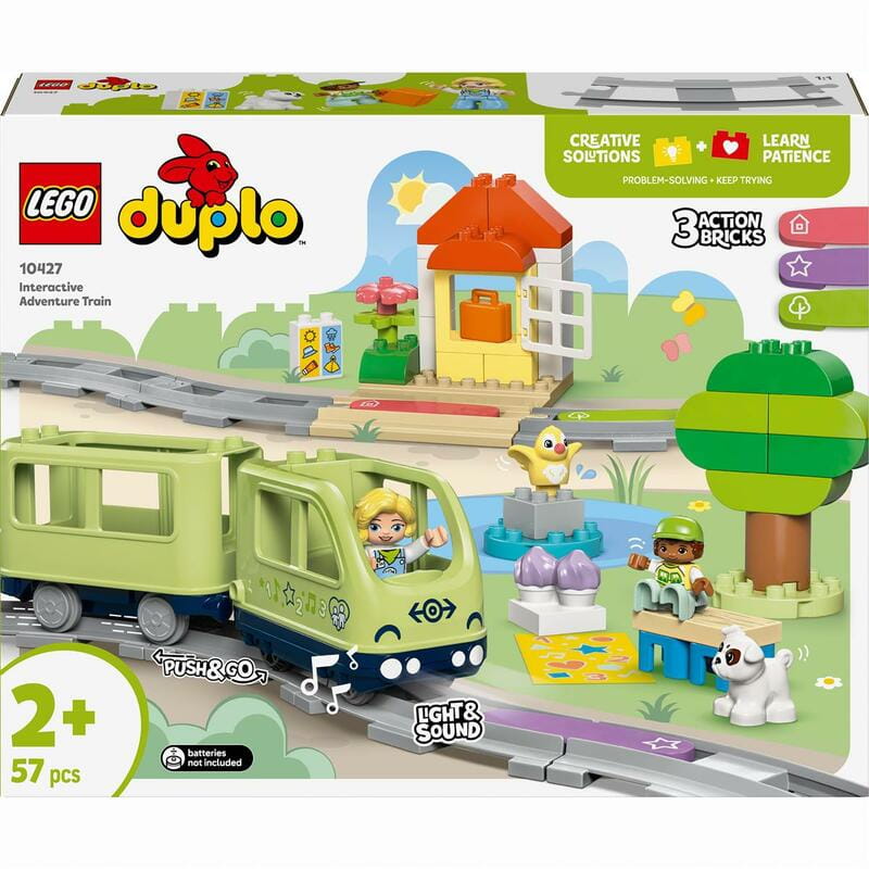 Конструктор LEGO Duplo Town Интерактивный приключенческий поезд (10427)