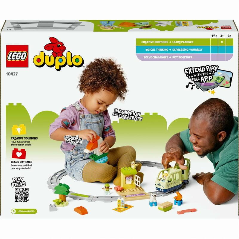 Конструктор LEGO Duplo Town Интерактивный приключенческий поезд (10427)