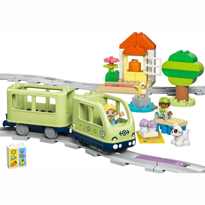 Конструктор LEGO Duplo Town Интерактивный приключенческий поезд (10427)