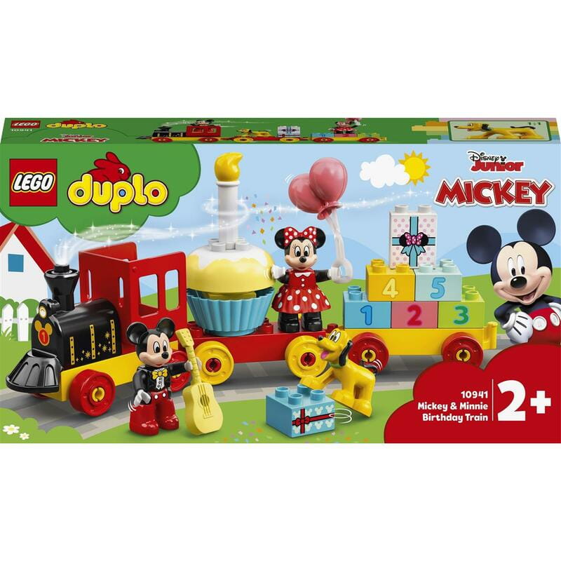 Конструктор LEGO Duplo Святковий потяг Міккі та Мінні (10941)