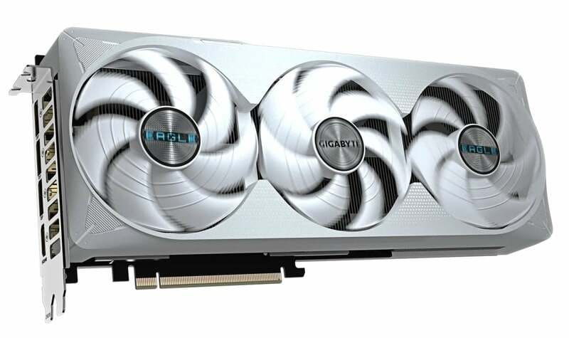 Відеокарта GF RTX 5070 Ti 16GB GDDR7 Eagle OC Ice Gigabyte (GV-N507TEAGLEOC ICE-16GD)