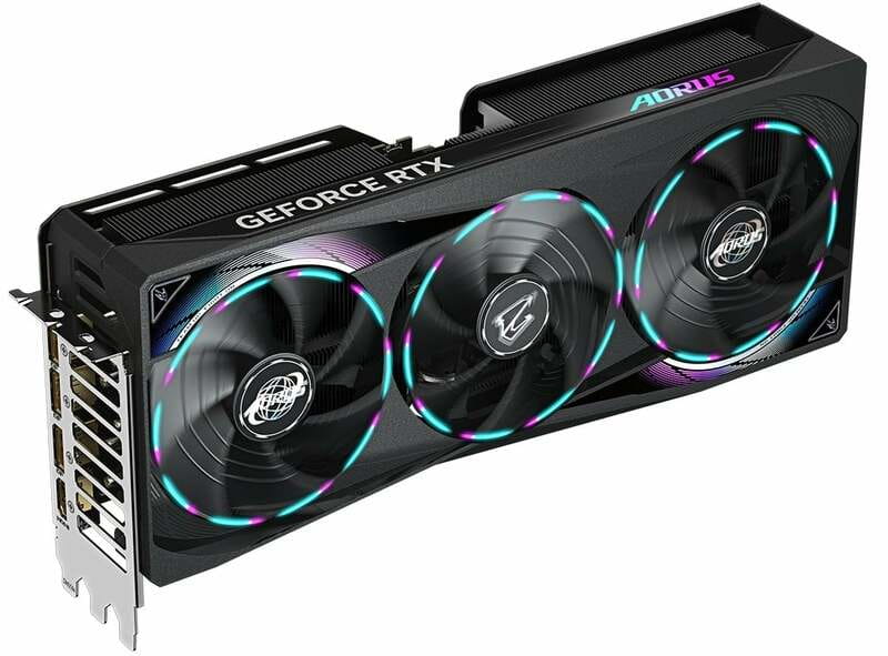 Видеокарта GF RTX 5070 12GB GDDR7 Aorus Master Gigabyte (GV-N5070AORUS M-12GD)