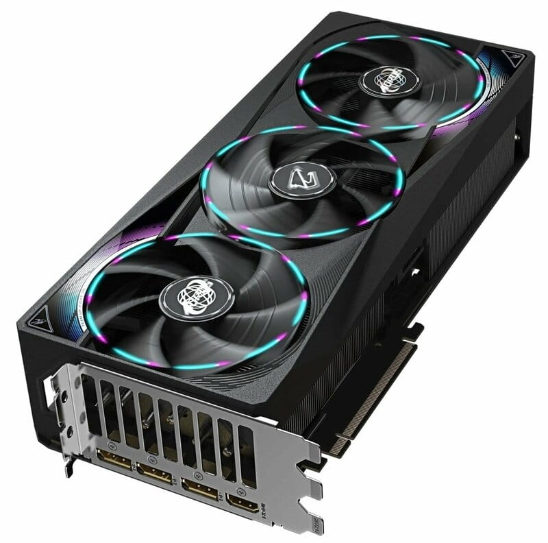 Видеокарта GF RTX 5070 12GB GDDR7 Aorus Master Gigabyte (GV-N5070AORUS M-12GD)