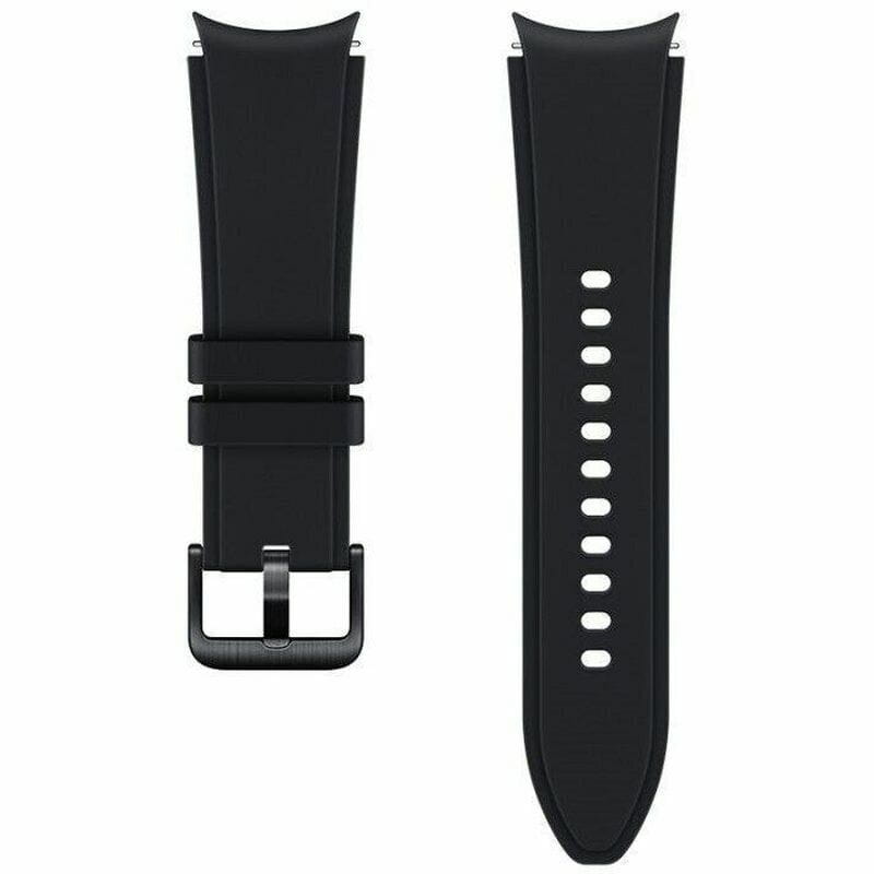Ремінець Samsung Ridge Sport Band для Samsung Galaxy (20mm, S/M) / Watch 4 / Watch 5 / Watch 6 Black (ET-SFR88SBEGRU) OEM