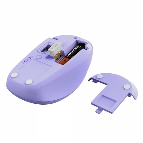 Миша Trust Yvi+ Compact Multi-Device Violet (25583)