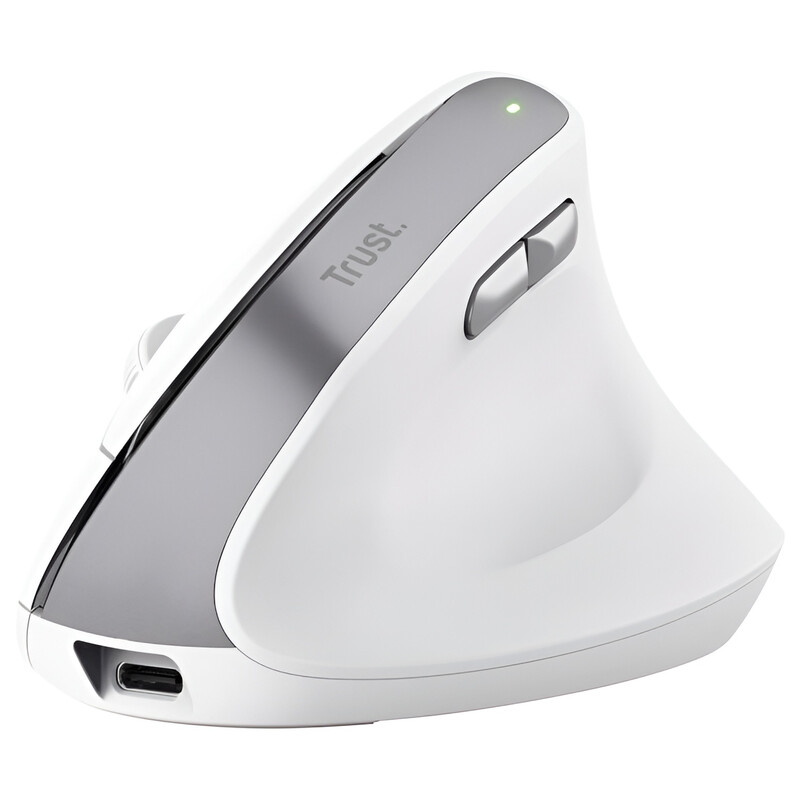 Миша бездротова Trust Bayo II Ergonomic White (25398)