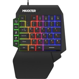 Клавиатура Maxxter KBG-OH-01B-UA Black