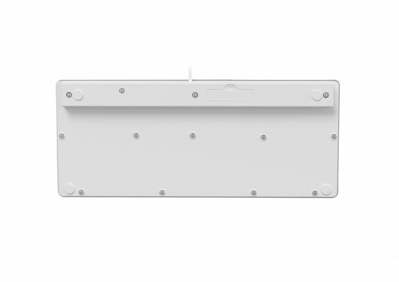 Клавiатура Maxxter KBM-C01W-UA White