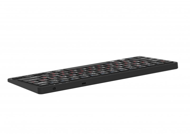 Клавiатура бездротова Maxxter KBW-C01B-UA Black