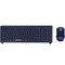 Фото - Комплект (клавіатура, миша) бездротовий Maxxter KMS-WCM-01BL-UA Dark Blue | click.ua