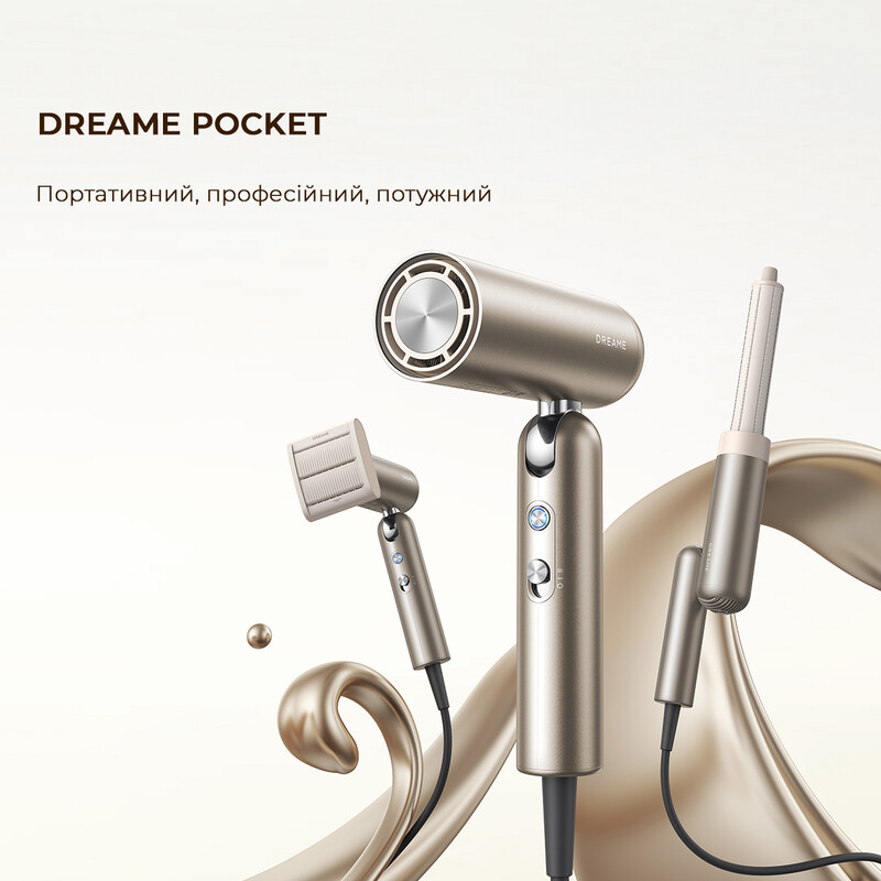 Фен Dreame Pocket Titanium (AHD51-TI)