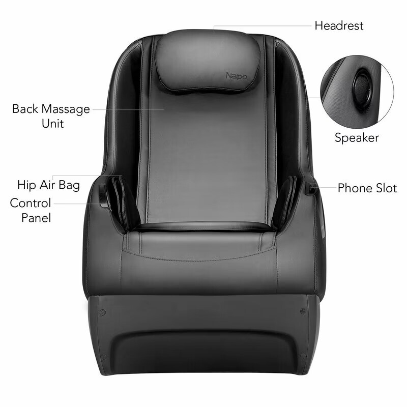 Масажне крісло Naipo MGCHR-A150 Black