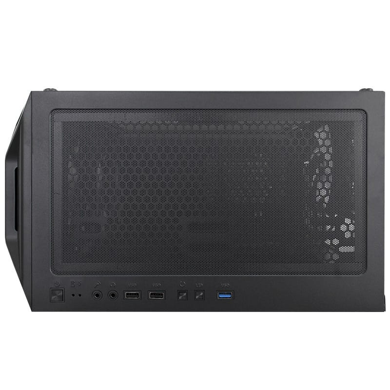 Корпус 1stPlayer X6-BK-4F1 Black без БП