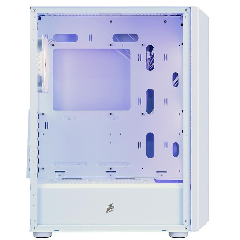 Корпус 1stPlayer H6-WH-4F7-W White без БП