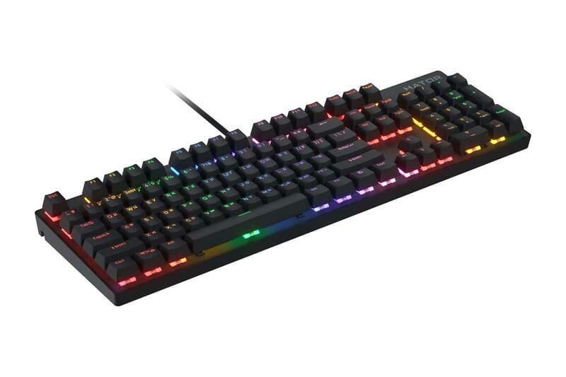Клавіатура Hator Icefall Mecha Rainbow Black (HTK104UA)