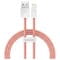 Фото - Кабель Baseus Dynamic USB - Lightning (M/M), 2.4A, 1 м Orange (CALD000407) | click.ua