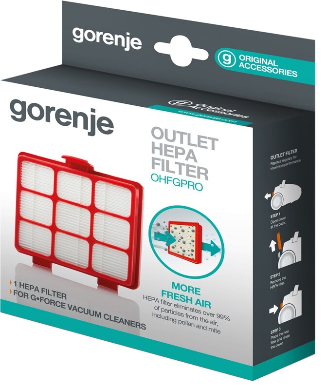 HEPA фільтр Gorenje OHFGFPRO