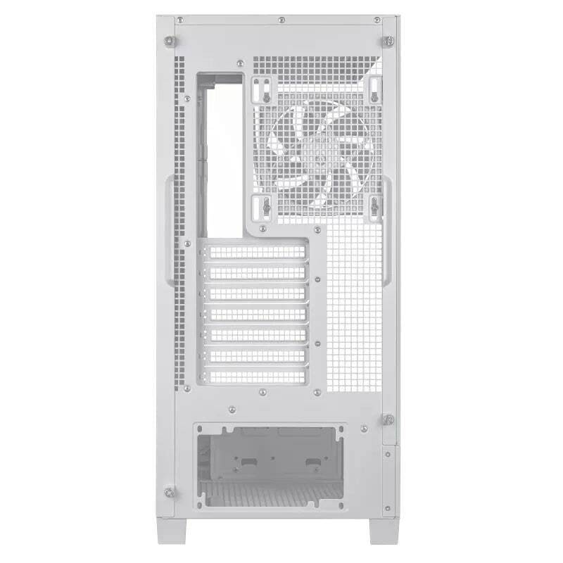 Корпус Asus A31 Plus White Tempered Glass без БЖ (90DC00R3-B19000)