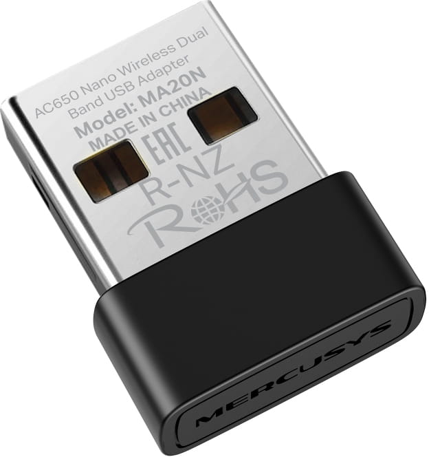 Бездротовий адаптер Mercusys MA20N