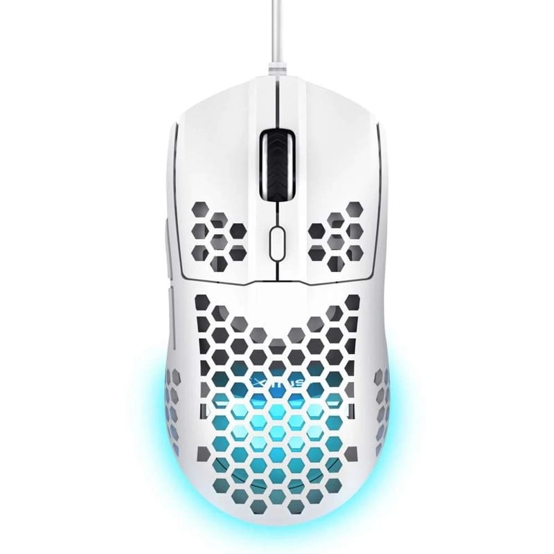 Миша Trust GXT 928 Helox White (25389)