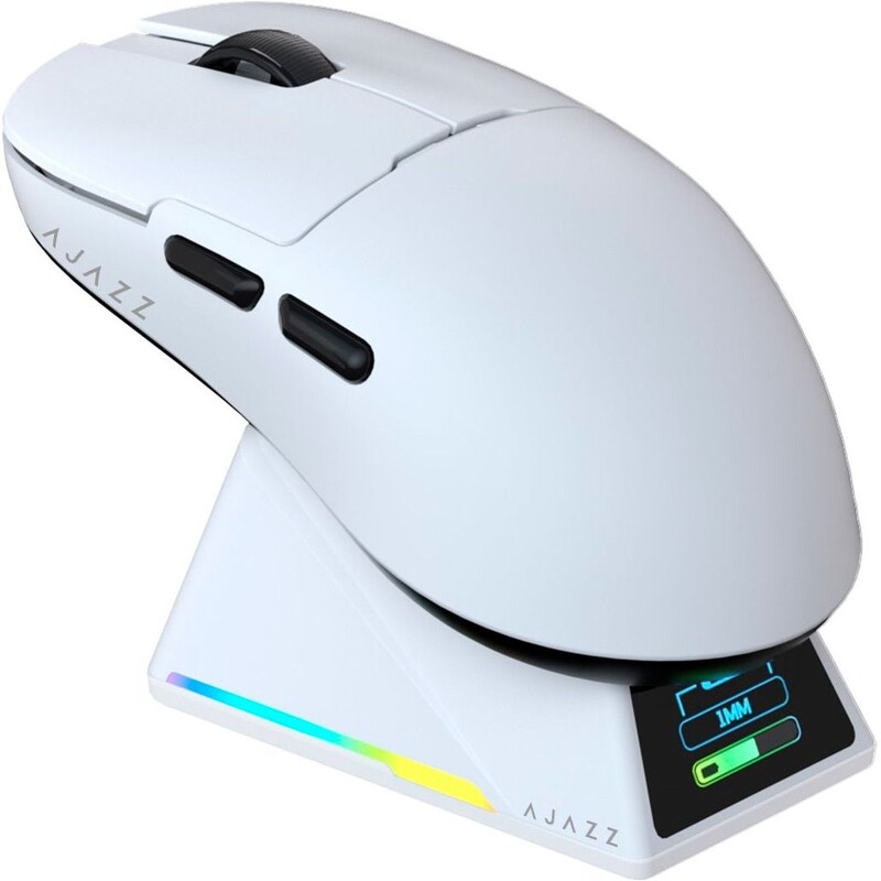 Мышь беспроводная Ajazz AJ159 Apex White (AJM159-A-W)