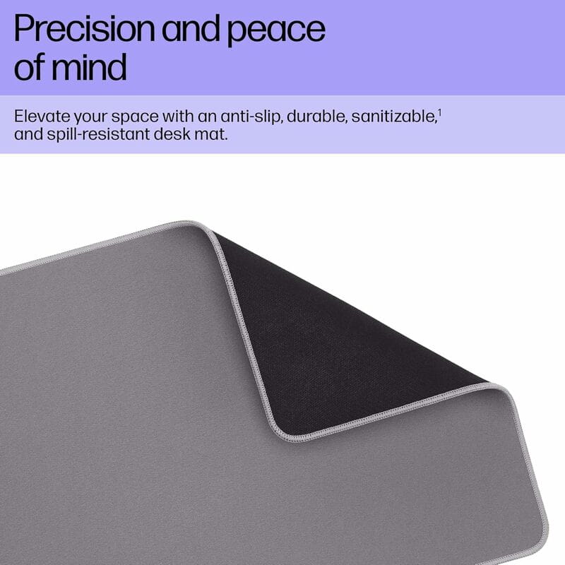 Килимок для миші HP 205 Sanitizable XL Grey (8X596AA)