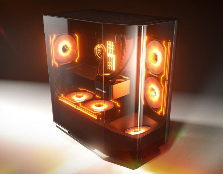 Корпус Cougar FV270 RGB Black без БЖ