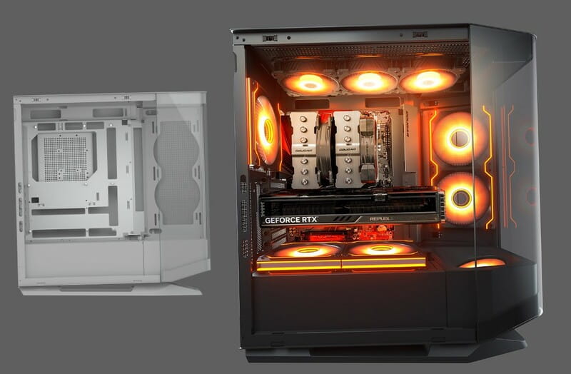 Корпус Cougar FV270 RGB Black без БЖ