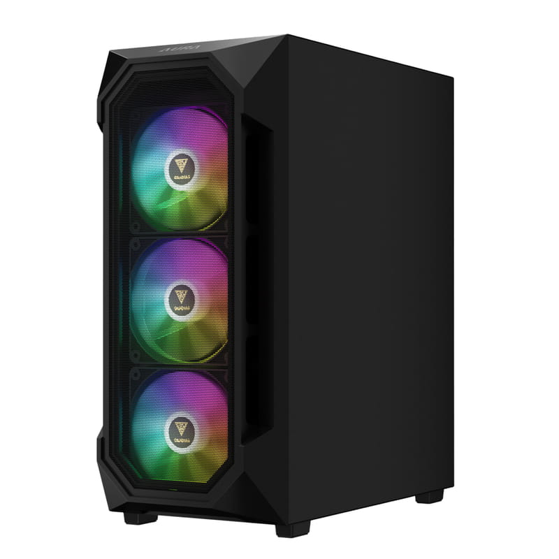 Корпус Gamdias Aura GC1 Elite ARGB Black без БЖ