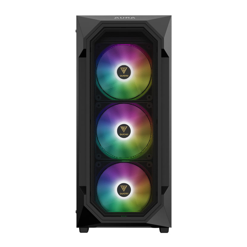 Корпус Gamdias Aura GC1 Elite ARGB Black без БЖ