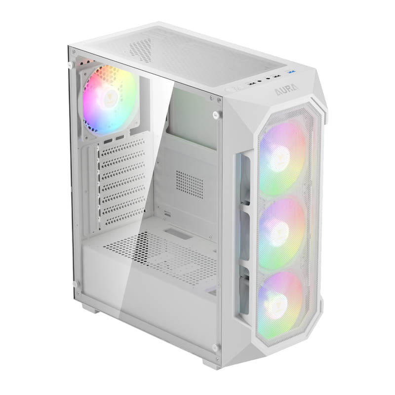Корпус Gamdias Aura GC1 Elite ARGB White без БЖ