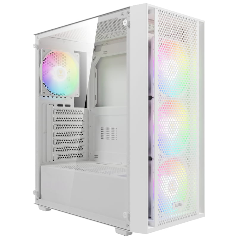Корпус Gamdias Aura GC2 Elite ARGB White без БП
