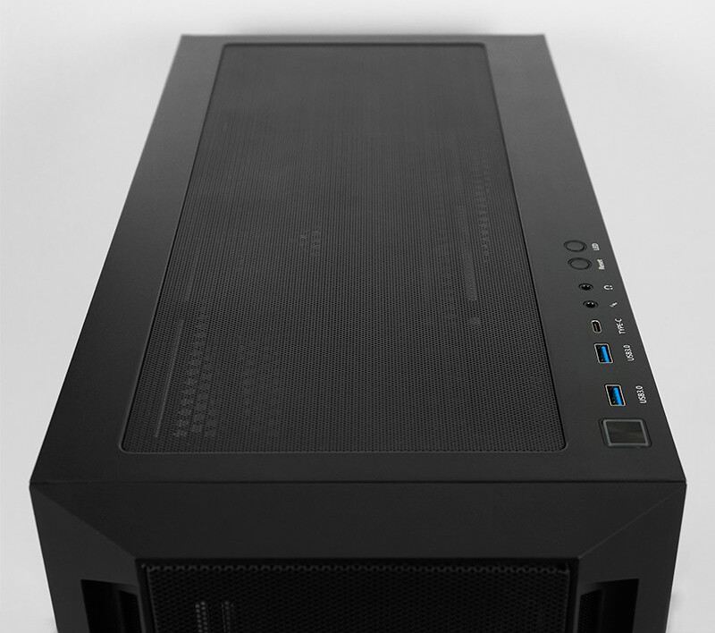 Корпус Chieftec Apex Air Black (GA-01B-M-OP) без БЖ