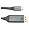Фото - Кабель Cabletime USB Type-C - DisplayPort (M/M), 4K, Ultra HD, 1.8м, V1.2, Black (CA913305) | click.ua