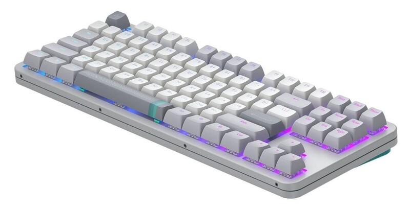 Клавіатура Dark Project ALU87 Daylight White/Grey (DPKB_DAYLIGHT_87_ANSI_UA)