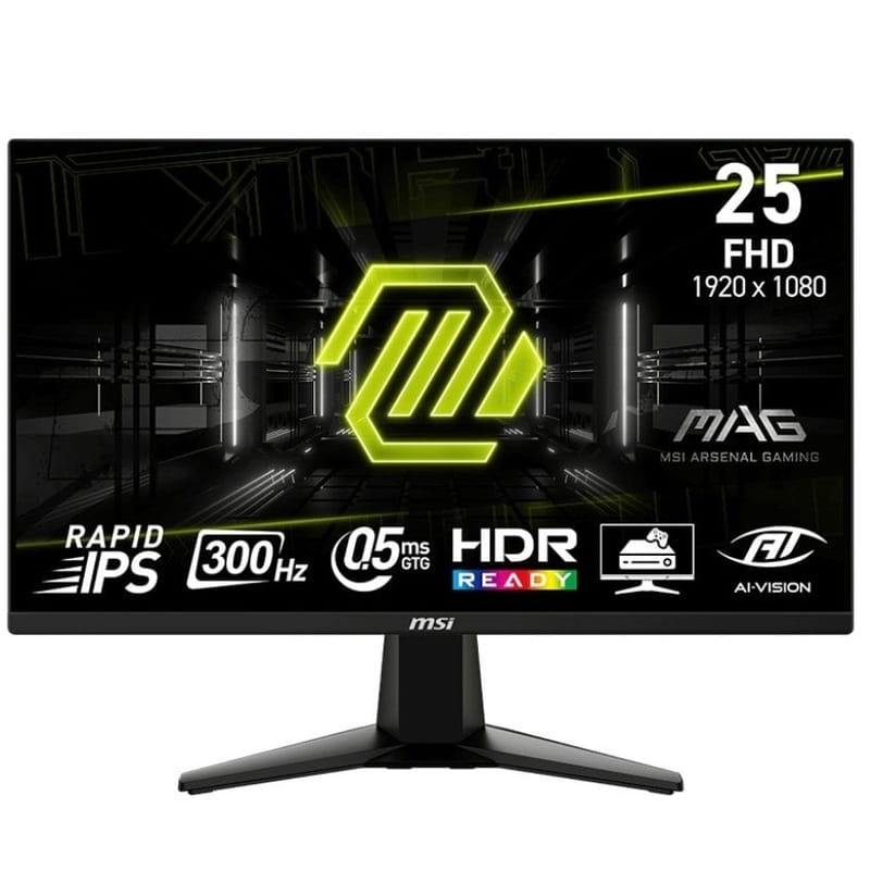 Монітор MSI 24.5" MAG 255XF IPS Black 300Hz