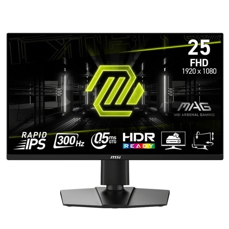 Монитор MSI 24.5" MAG 255PXF IPS Black 300Hz