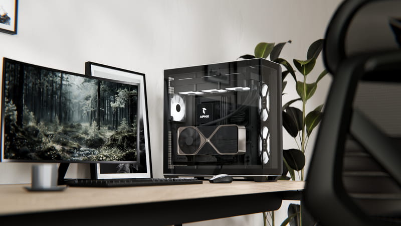Корпус APNX V1 Black/White (APCM-VI01003.M1)