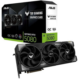 Відеокарта GF RTX 5080 16GB GDDR7 TUF Gaming OC Asus (TUF-RTX5080-O16G-GAMING)