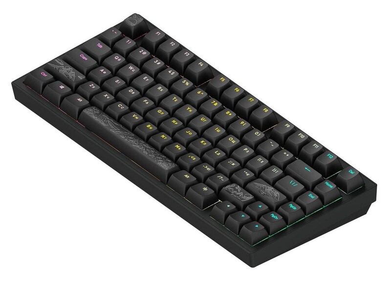 Клавіатура Dark Project ALU81 Terra Nostra Black (DPKB_NOSTRA_81_ANSI_BLACK_UA)