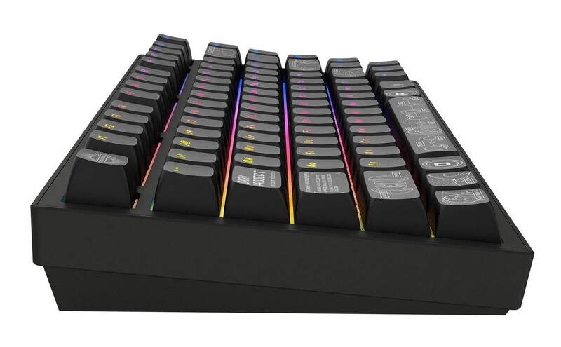 Клавіатура Dark Project ALU81 Terra Nova Black (DPKB_NOVA_81_ANSI_BLACK_UA)
