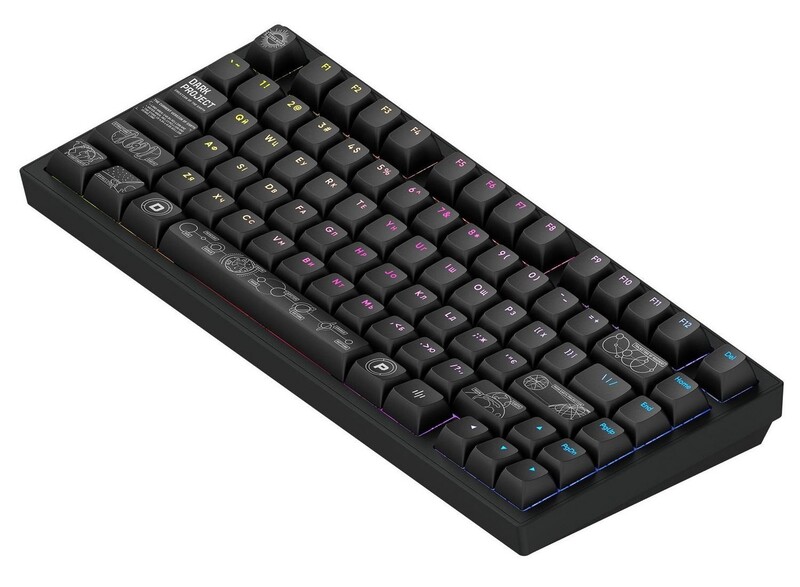 Клавіатура Dark Project ALU81 Terra Nova Black (DPKB_NOVA_81_ANSI_BLACK_UA)