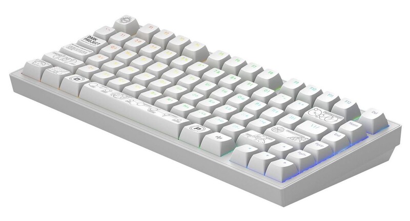 Клавіатура Dark Project ALU81 Terra Nova White (DPKB_NOVA_81_ANSI_WHITE_UA)