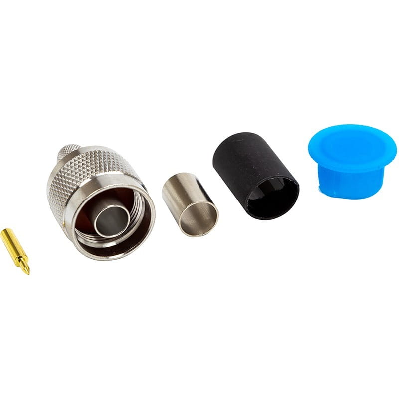 Разъем обжимной для кабеля HiSmart RG6 N-male (TV991280)