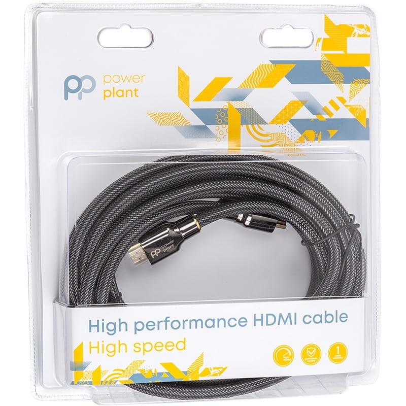 Кабель PowerPlant HDMI - HDMI 2.1V (M/M), 8K Ultra HD, 5м (CA913220)