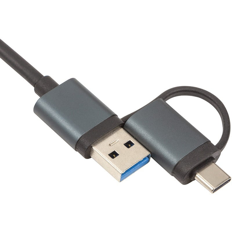 Концентратор USB HiSmart Grey (CA913466)