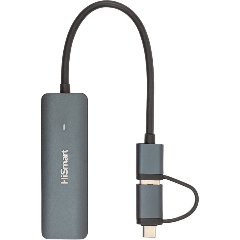 Концентратор USB HiSmart Grey (CA913466)